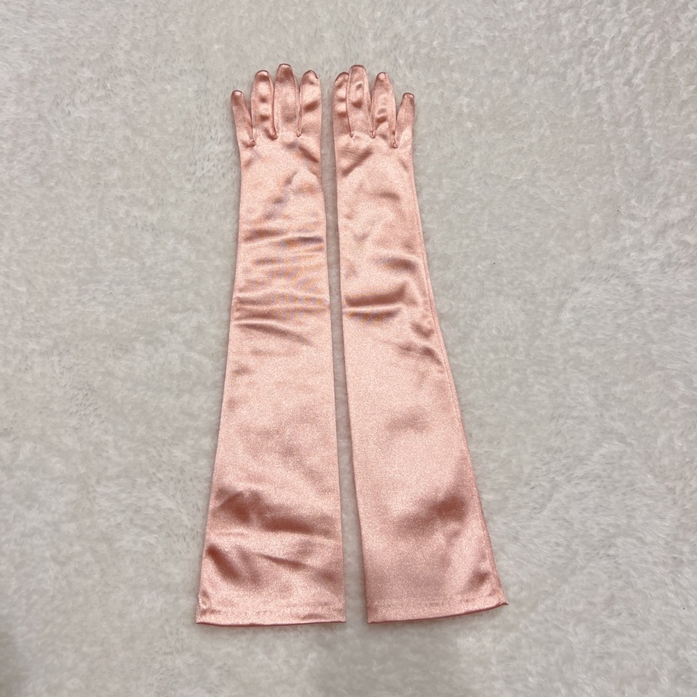 Bridal Party Elbow Length Gloves wedding